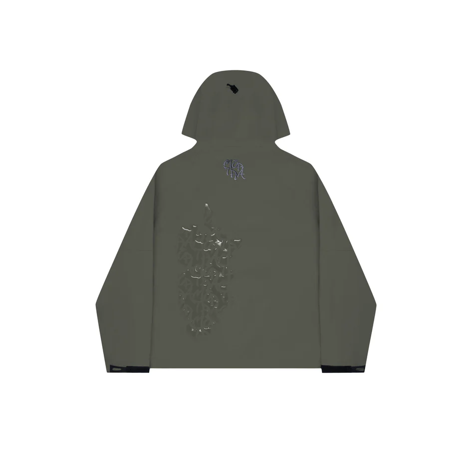 Mertra Monogram Shell Jacket (Green)