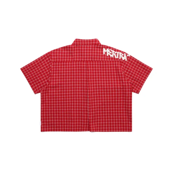 A Plaid Shirt (Red) – MERTRAMERTRA