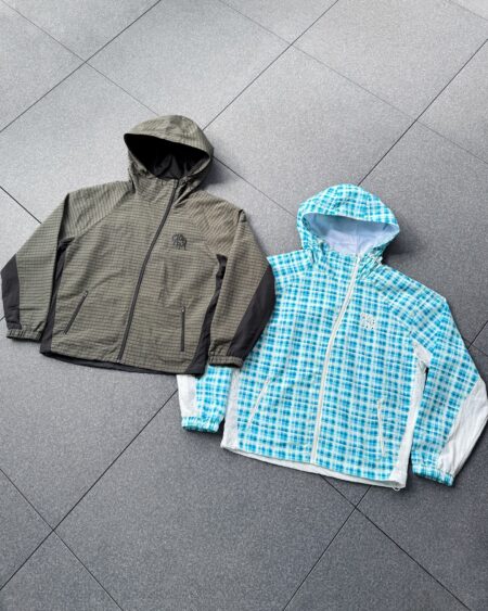 MERTRA ASYMMETRICAL PLAID JACKETS SET