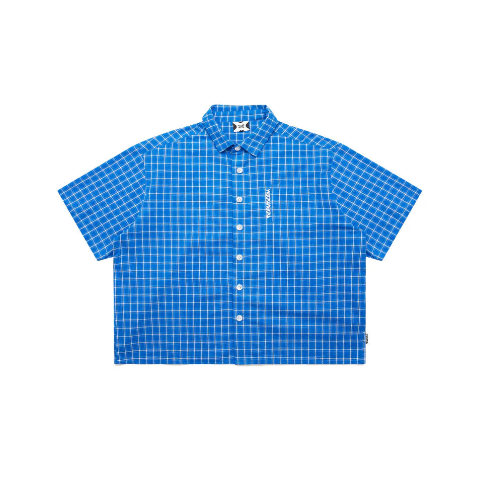 s3-1.webp Plaid Shirt (Lapis) Blue Mertra - Image 1